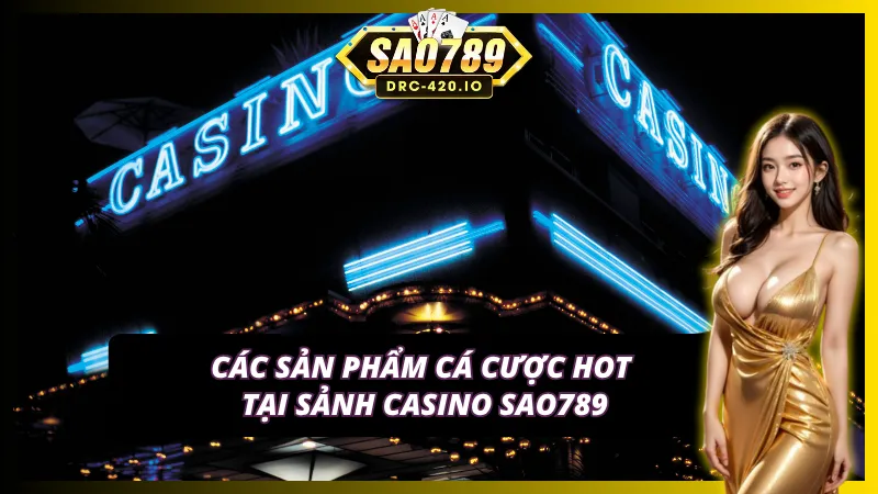 Các loại hình cược hiện đang phổ biến ở Casino Sao789