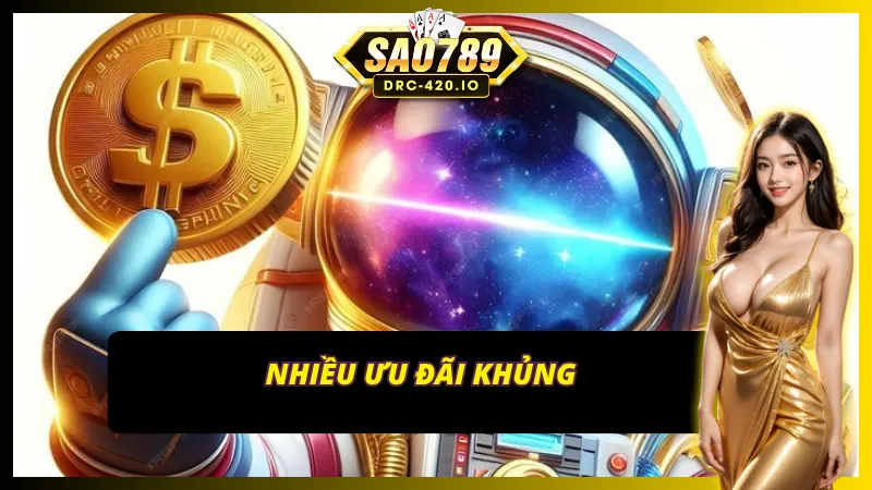 Đa dạng ưu đãi khi tham gia SAO789