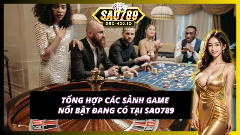 05 sảnh game đang có tại Sao789 